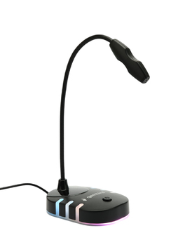 Микрофон настольный конденсаторный Gembird M-05RGB